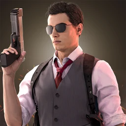 Agent Hitman Gun Shooting Game icon